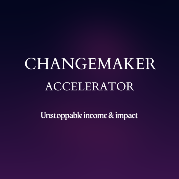 Changemaker Business Strategy Accelerator (3 Month Program - discount with extended payment plan)